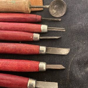 Set of lithograph Carving Tools